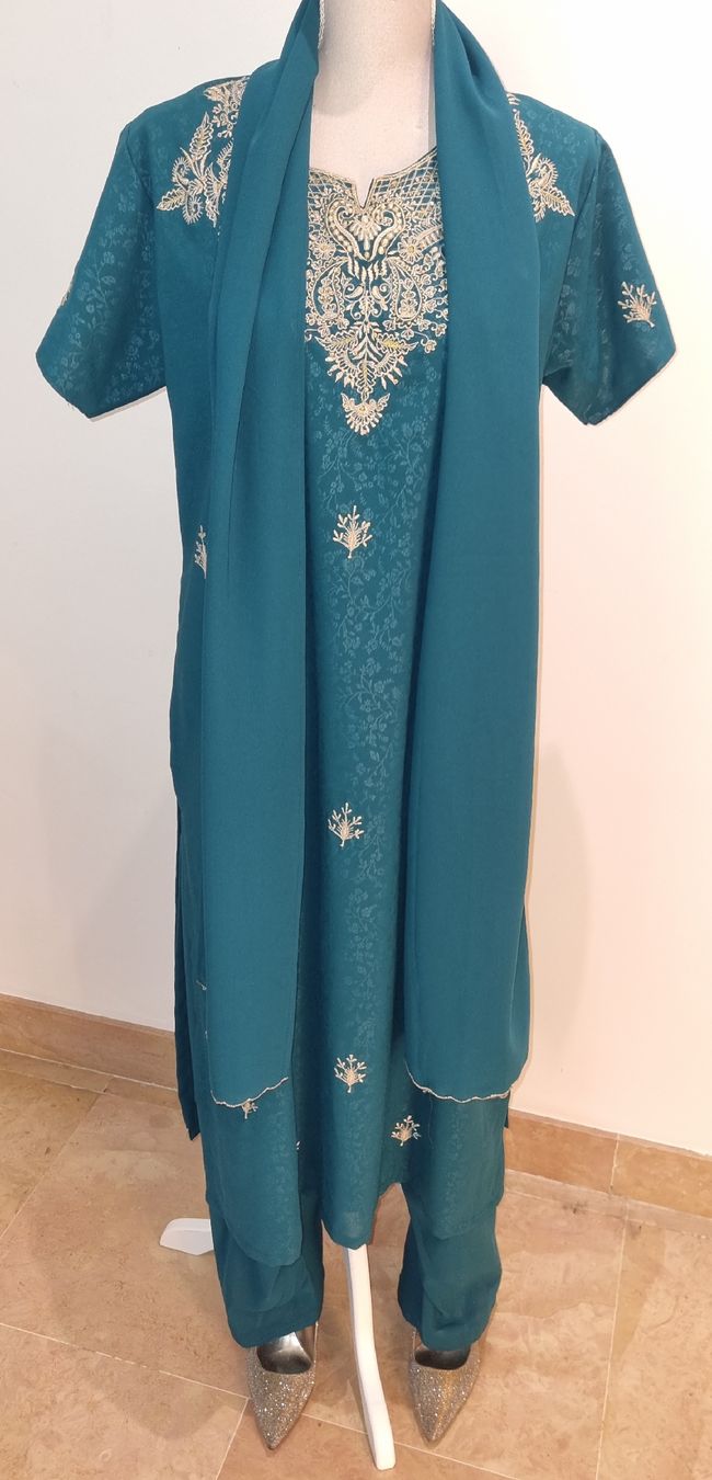 Tuniken: Ensemble Tunique-Pantalon Oriental – Gebraucht aus Borex von mab_28bf 6