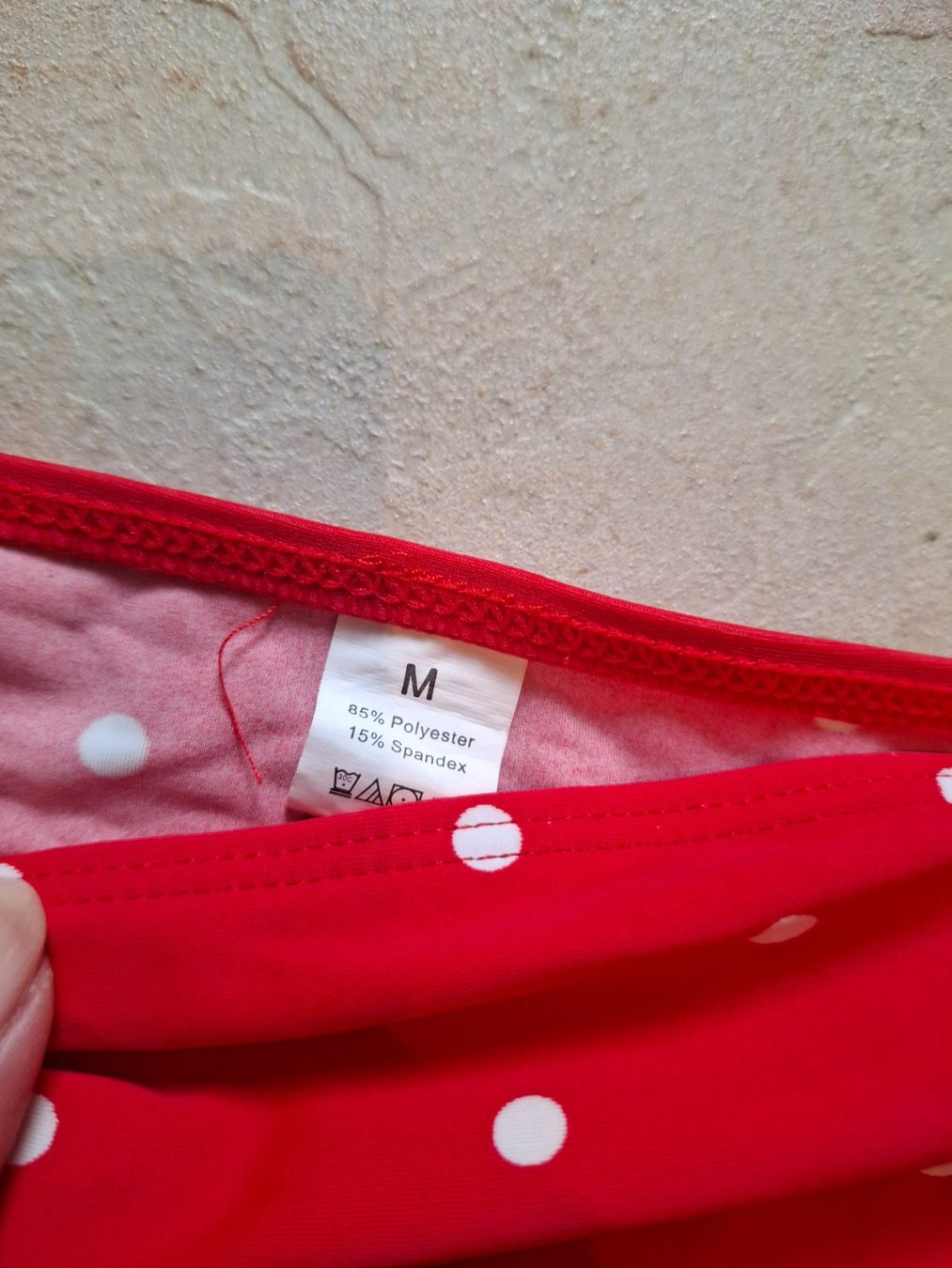 Costumi da bagno & Bikini: Bikini Gr. M, rot mit weissen Punkten – Nuovo (secondo la descrizione) da Wenslingen venduto da kasjupeia 4