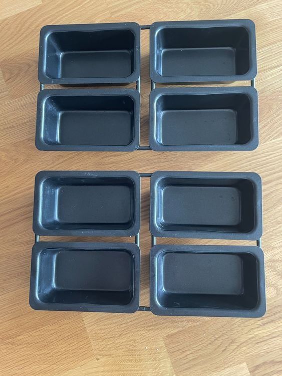 Backformen: 2 vierer Set Mini - Cakeformen – Gebraucht aus Winterthur von delfin1314