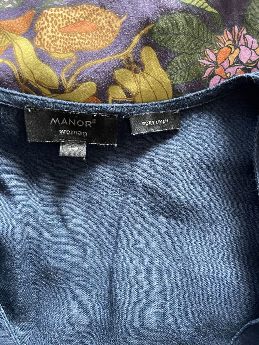 Manor Kleider: Manor Woman Leinenkleid Gr.46 – Gebraucht aus Stallikon von BaumArt 3