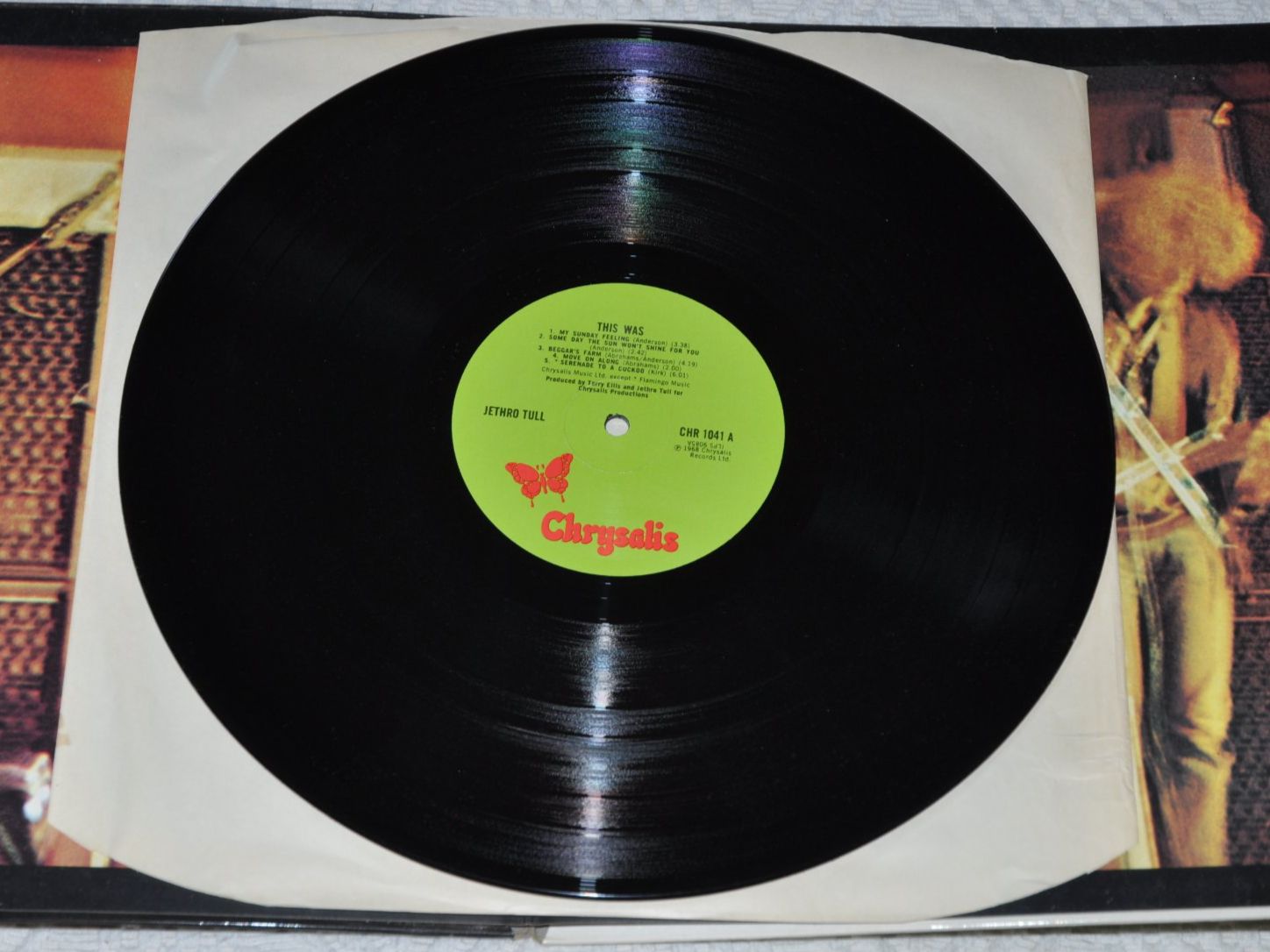 Vinyles: LP Jethro Tull - This Was – D'occasion à Boll par Theodora15 3