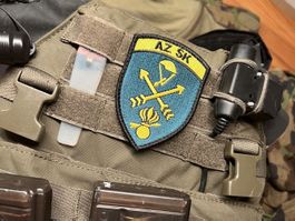 Badge Ausbildungszentrum Spezialkräfte AZ SK mit Klett ***