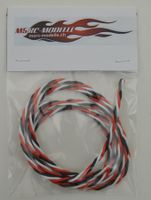 Servokabel ab Rolle Futaba 1Meter (weiss - rot - schwarz)