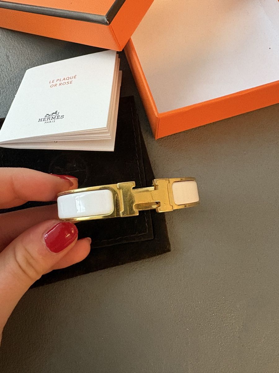 Hermès Armbänder & -reifen: Hermes Armreif Clic H – Gebraucht aus Jona von ali_w2qr 2