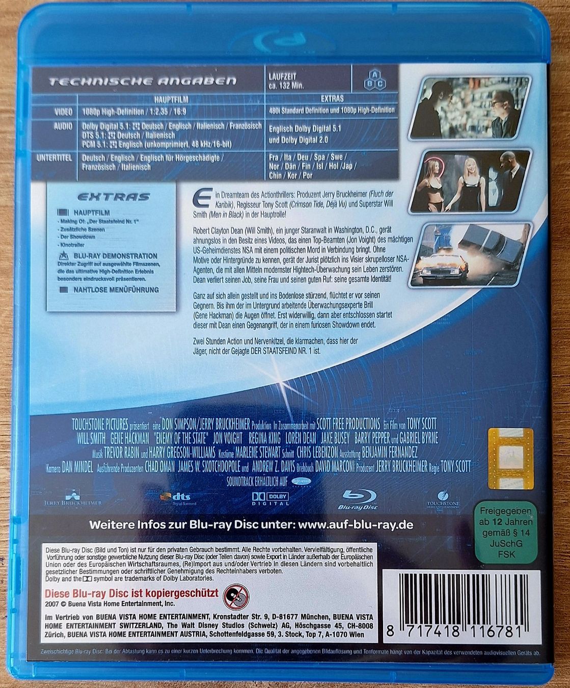 Tutti i DVDs: Der Staatsfeind Nr. 1 – Usato da Schaffhausen venduto da Jerry711 1