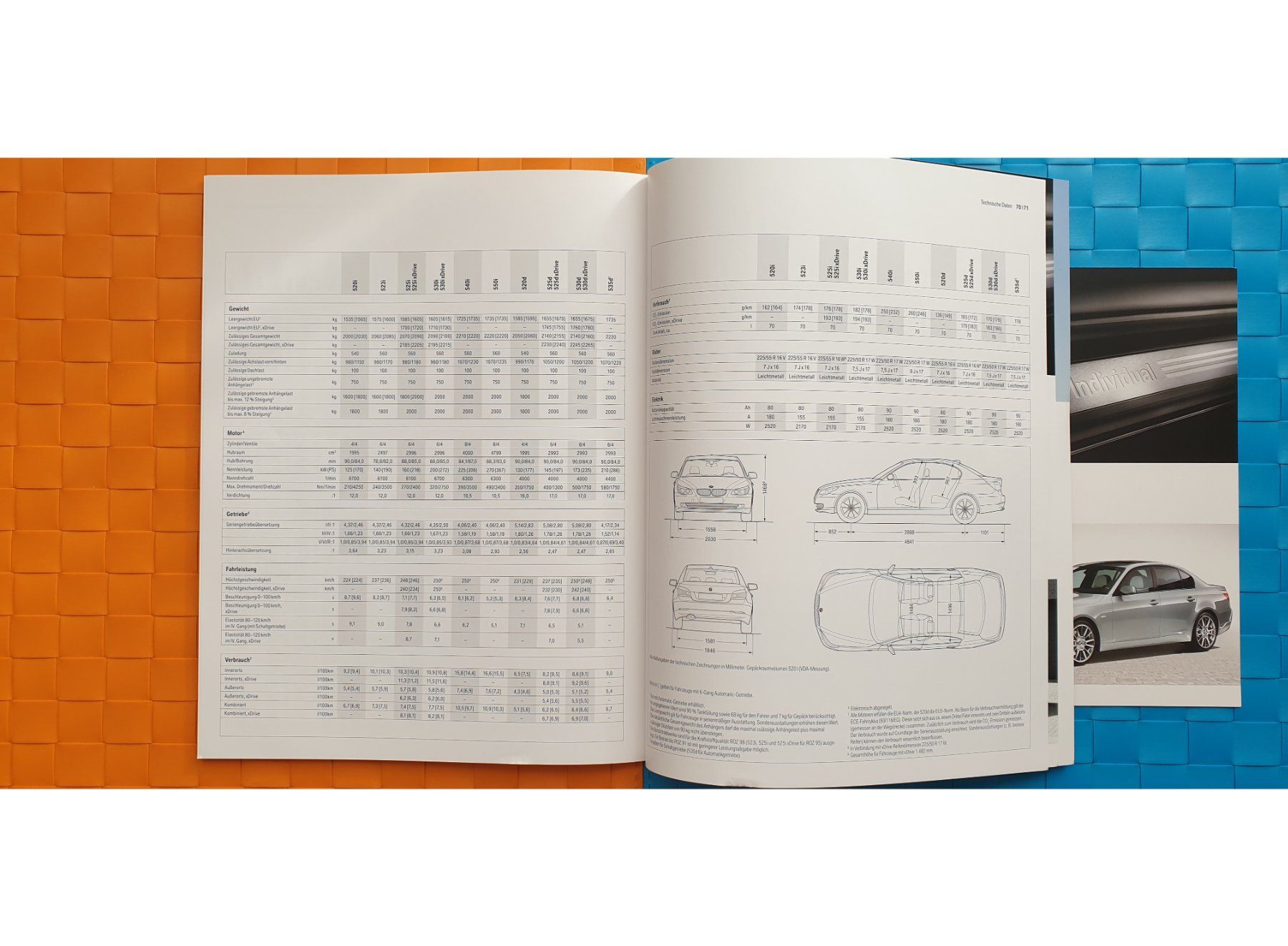 Riviste & Magazine: BMW 5er E60 & E61 2009 - Prospekt / Katalog – Usato da Viganello venduto da CARLiteratur 8