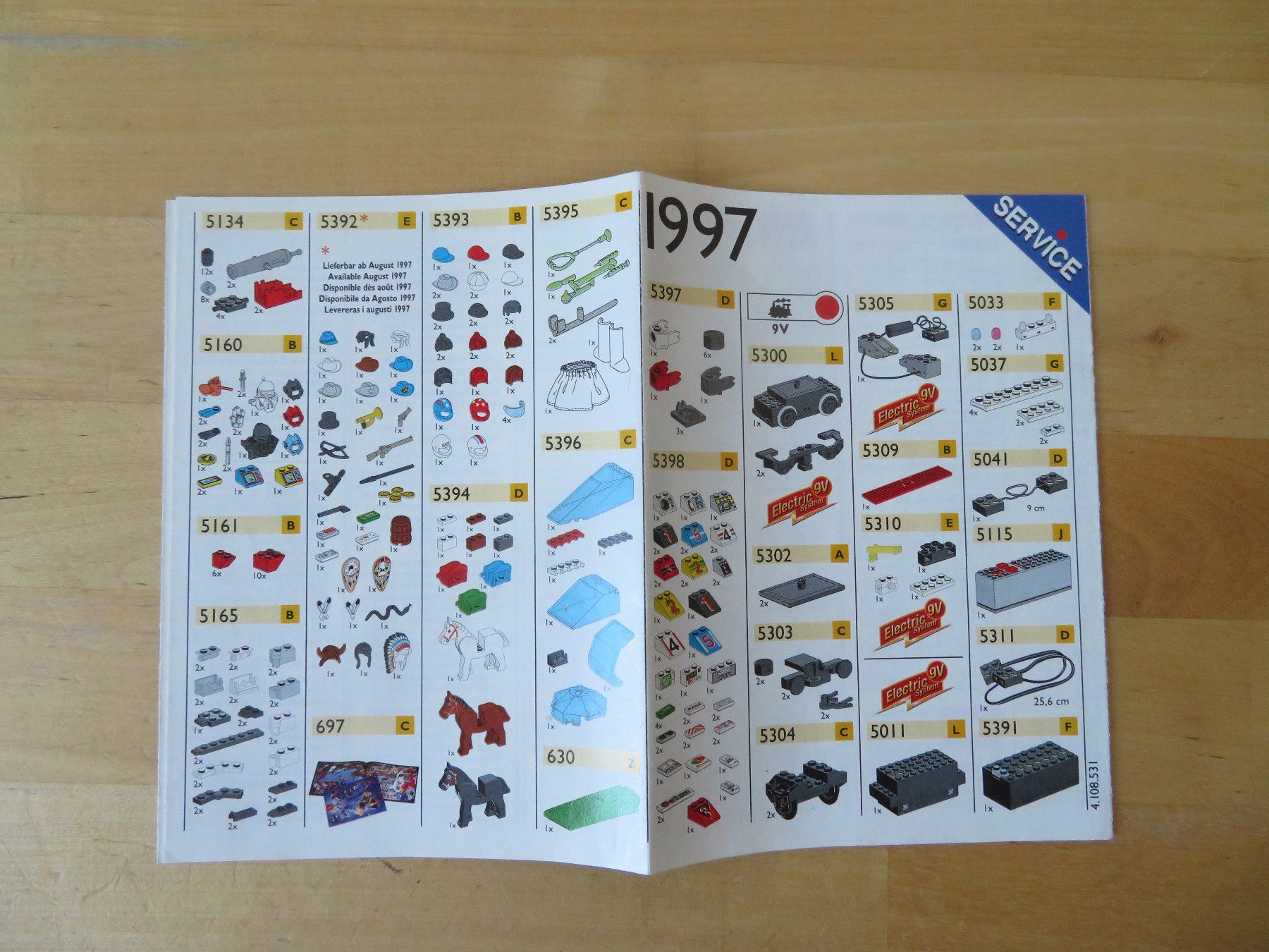 Lego Giocattoli: LEGO Service Prospekt 1997 – Usato da Zürich venduto da piroma 1
