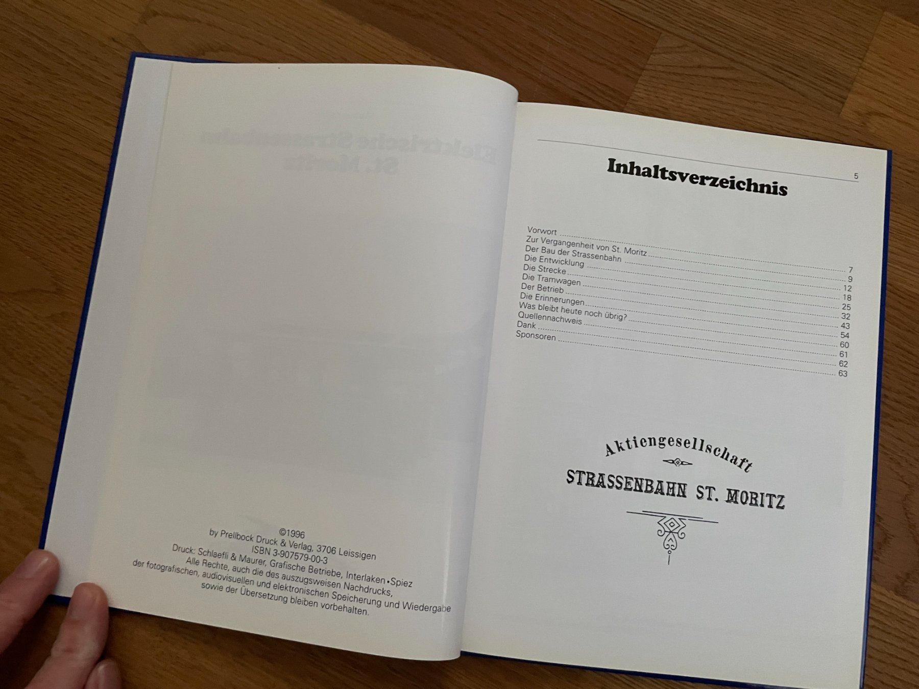 Bücher: Elektrische Strassenbahn St. Moritz, Band Nr. 4 – Gebraucht aus Thal von Danny82 1