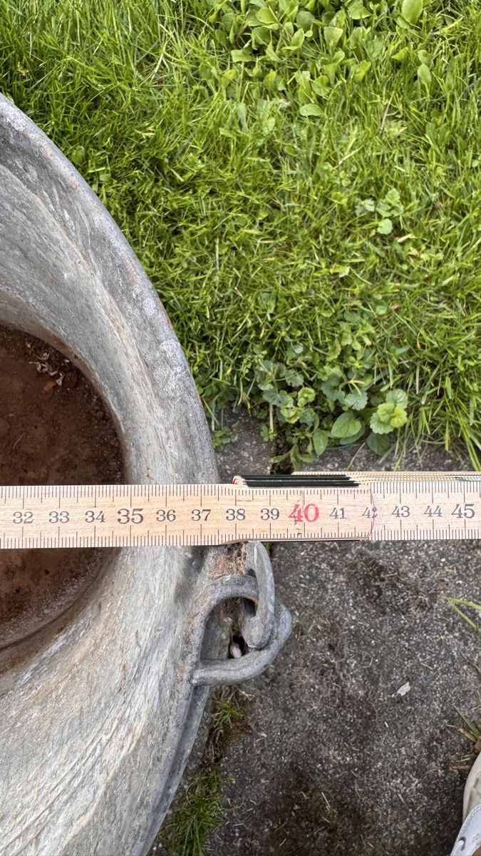 Altro per la casa: Grosser Vintage Zinkeimer - Deko oder Pflanzenkübel geeignet – Usato da Rothrist venduto da 7Engelslocken 2