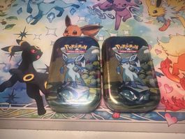 Prismatic Evolution mini Tins
