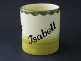 Isabell * Namens Tasse * Hahn & Henne * Zeller Keramik