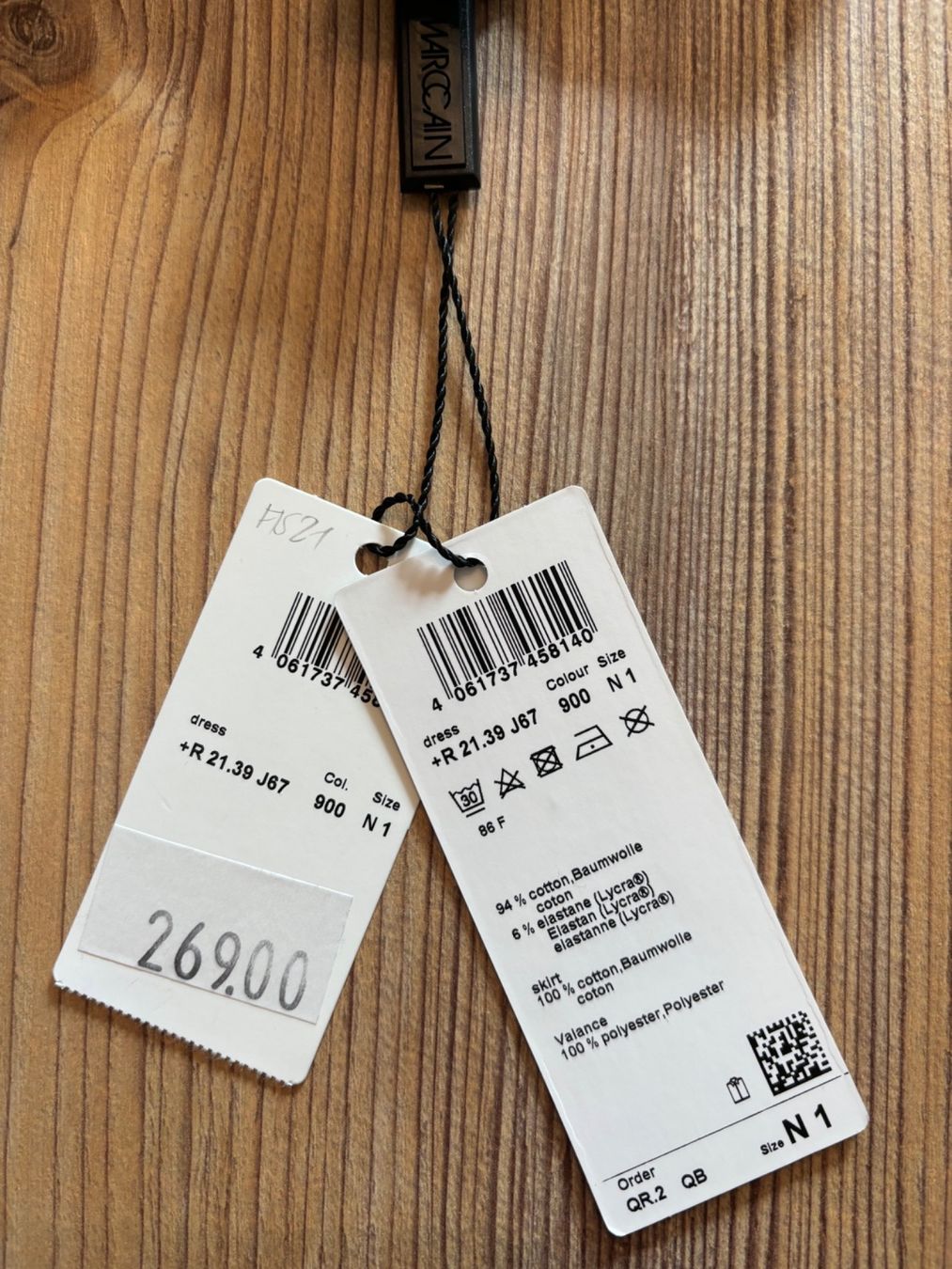 Kleider: Kleid von Marc Cain, Größe 1, schwarz – Neu und originalverpackt aus Grindelwald von ricarda1970 2