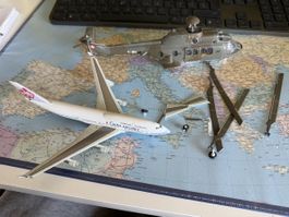 Flugzeugmodelle China Airlines, Helikopter 