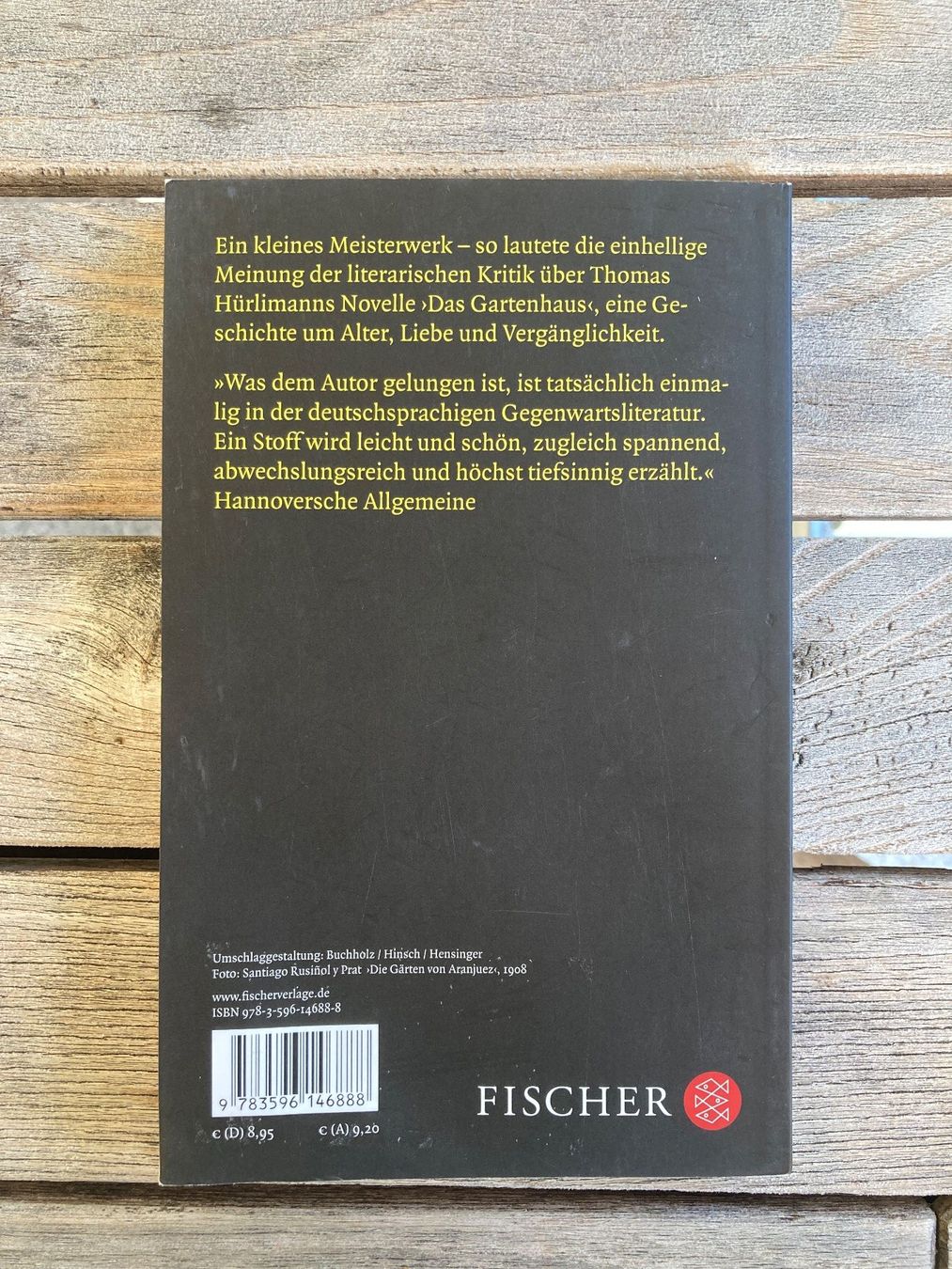 Libri: Das Gartenhaus - Thomas Hürlimann – Usato da Ehrendingen venduto da eli_dr72 1