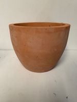 Vase Topf Übertopf Schale aus Ton für Blumen und Dekoration
