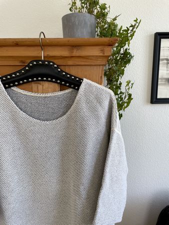 Pullover in Melange-Optik | Grösse S/M