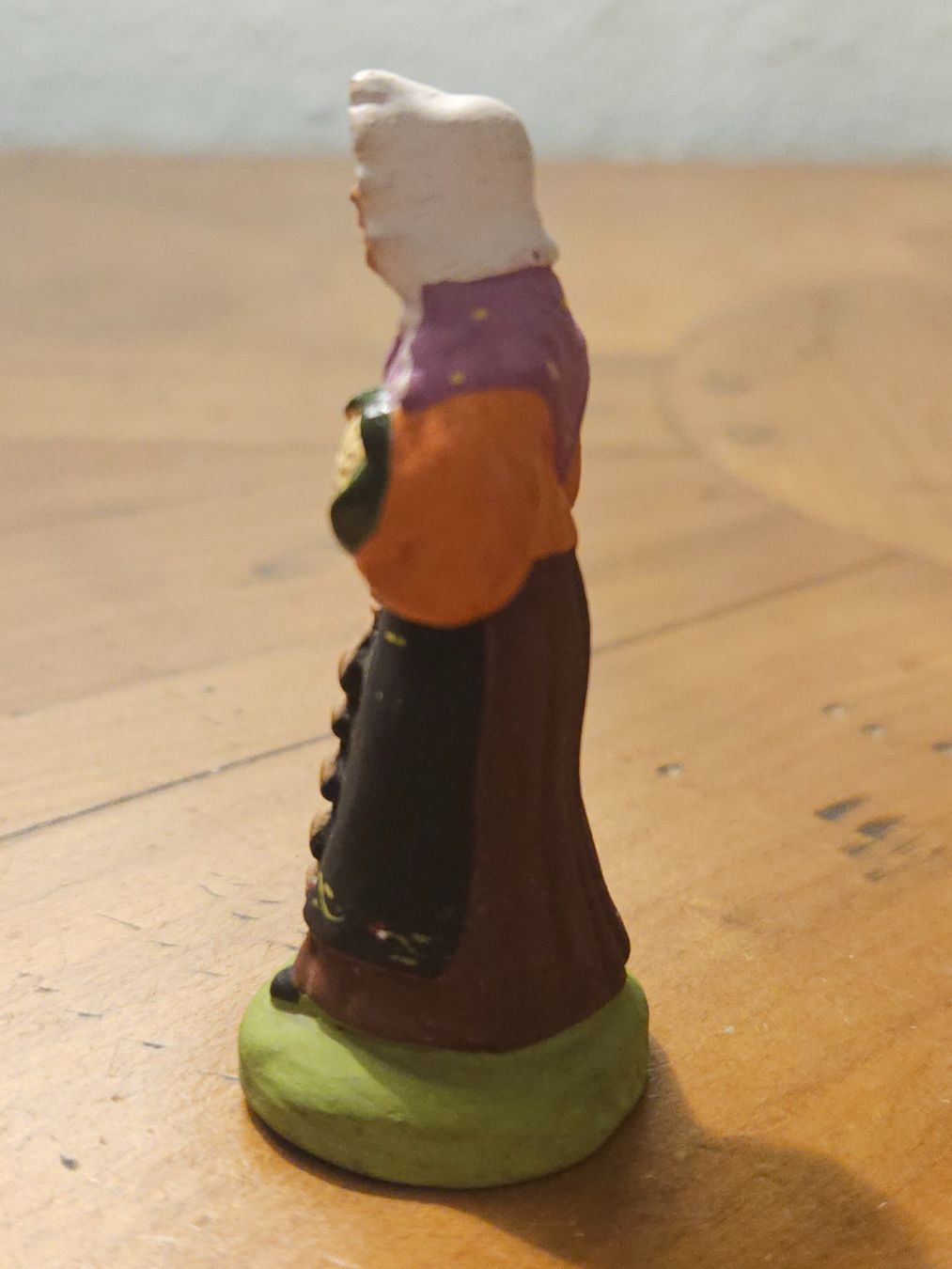 Statuette: santon Carbonel vintage Mme Choux – Usato da Thônex venduto da lacomtessedesfees 1