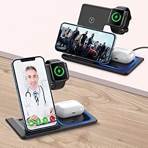Altro in Giocattoli & Bricolage: Wireless Charger, fast 3in1(15w) – Nuovo e nell'imballaggio originale da Luzern venduto da Waince786 1