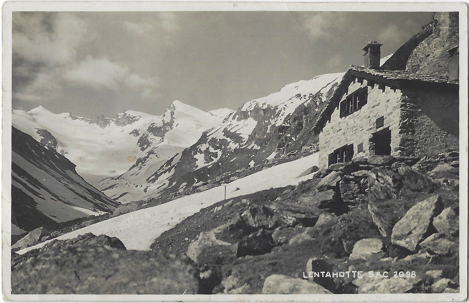 Cartoline postali: L E N T A H Ü T T E   S A C   2 0 9 8 – Usato da Bütschwil venduto da Jackson1A