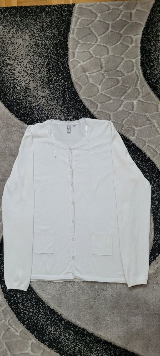 Vestes: M.X.O Cardigan blanc  taille L – Neuf (Voir description) à Vevey par x_y_f