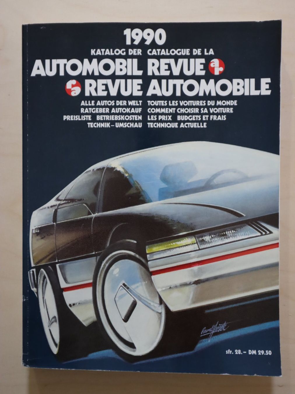 Bücher: AR Automobile Revue Katalog 1990 – Gebraucht aus Emmetten von Super008