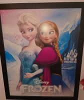 Disney - Frozen - Grosses Bild mit Bilderrahmen