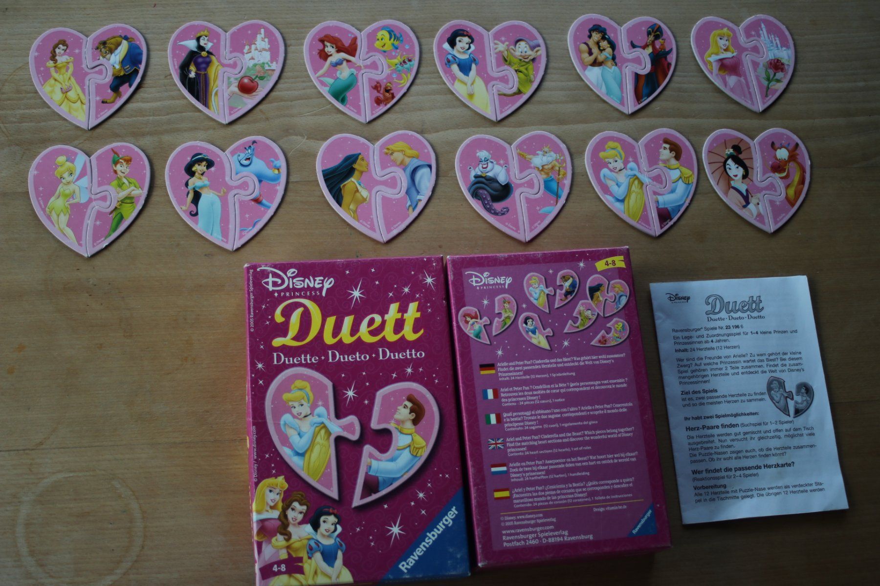 Ravensburger Puzzle: Disney Princess Duett Puzzle Ravensburger – Usato da St. Gallen venduto da Razoon77