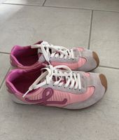Sneakers Pink Suede Nylon Gr 39