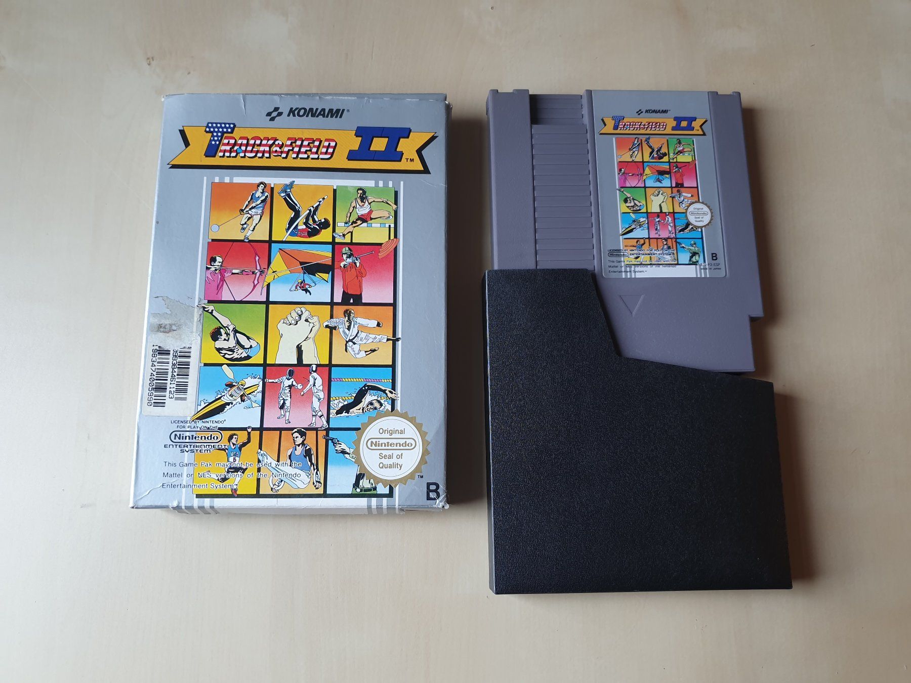 Nintendo Spiele: Track & Field II – Gebraucht aus Stansstad von collectorsshop 7