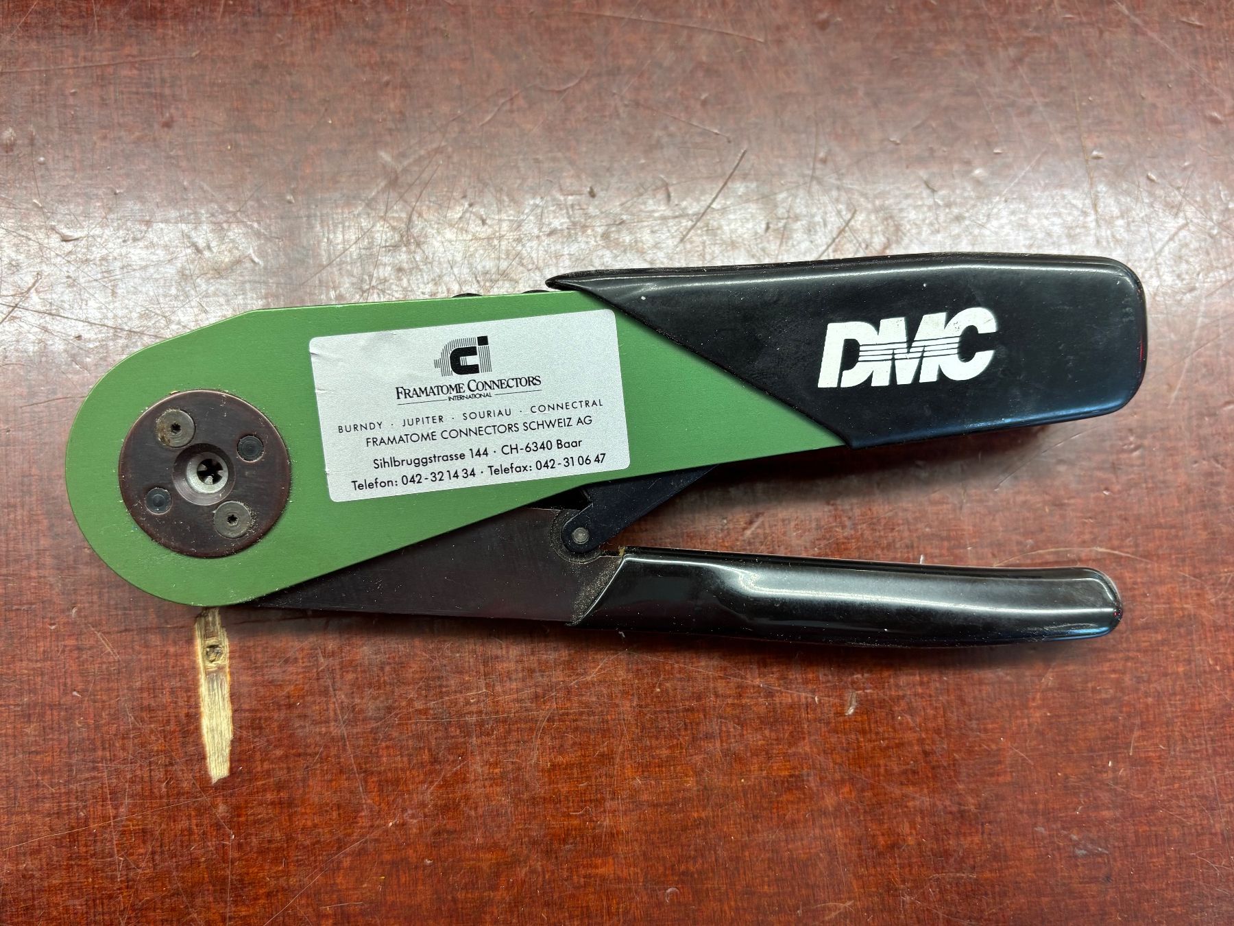 DMC Tutti gli attrezzi: DMC MH860 Crimpzange mit Anleitung – Usato da Winterthur venduto da ReUse_Baumarkt 5