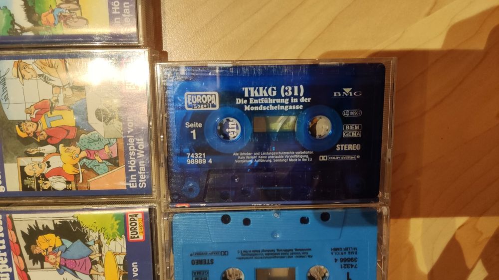 Leere Kassetten 30 Minuten - 6er Set Retro Kassetten Zum Aufnehmen