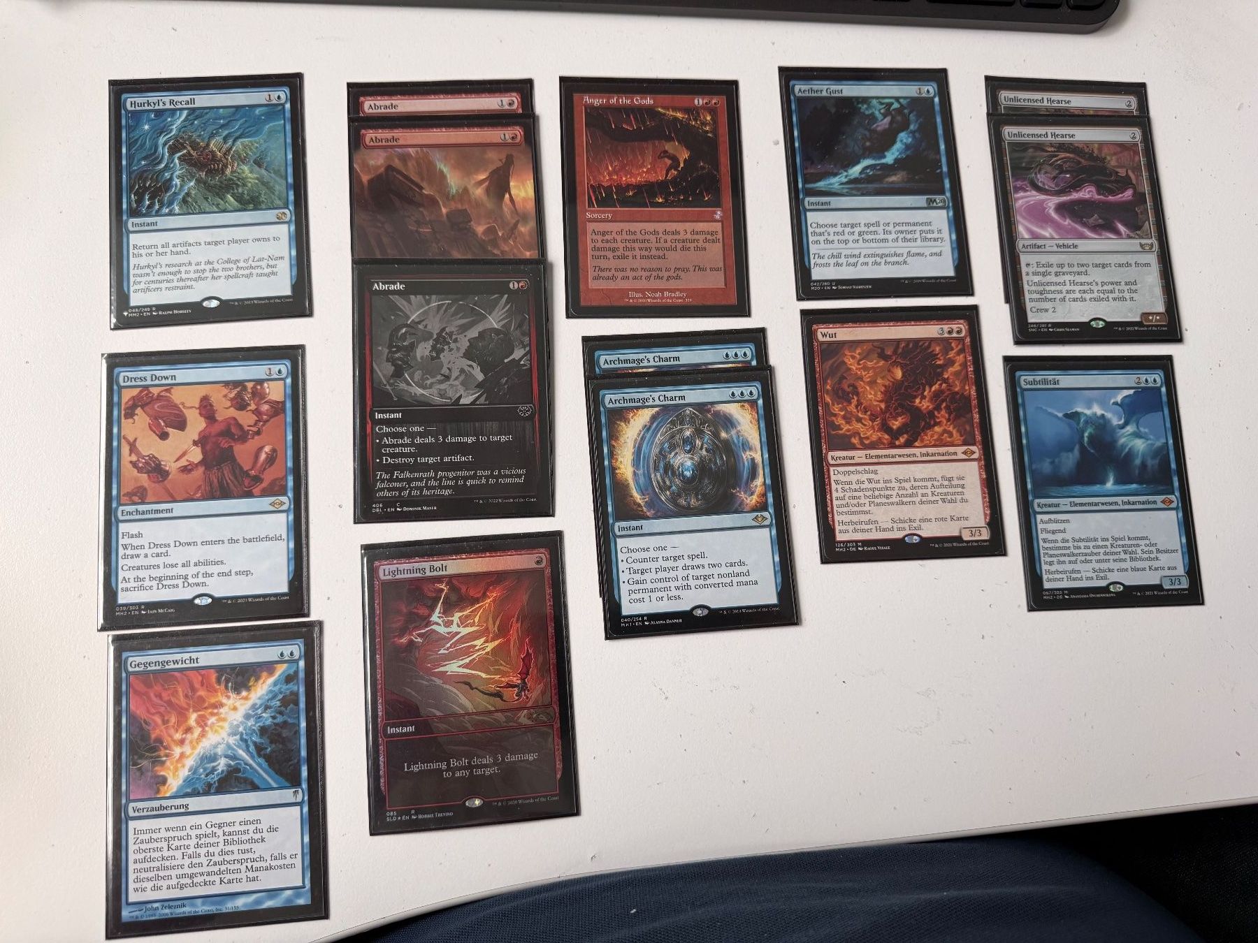 Magic The Gathering Carte collezionabili: MTG Modern - Ragavan/Murktide Deck (Blinged) inkl Sideboard – Usato da Buchs ZH venduto da NOYB0880 4