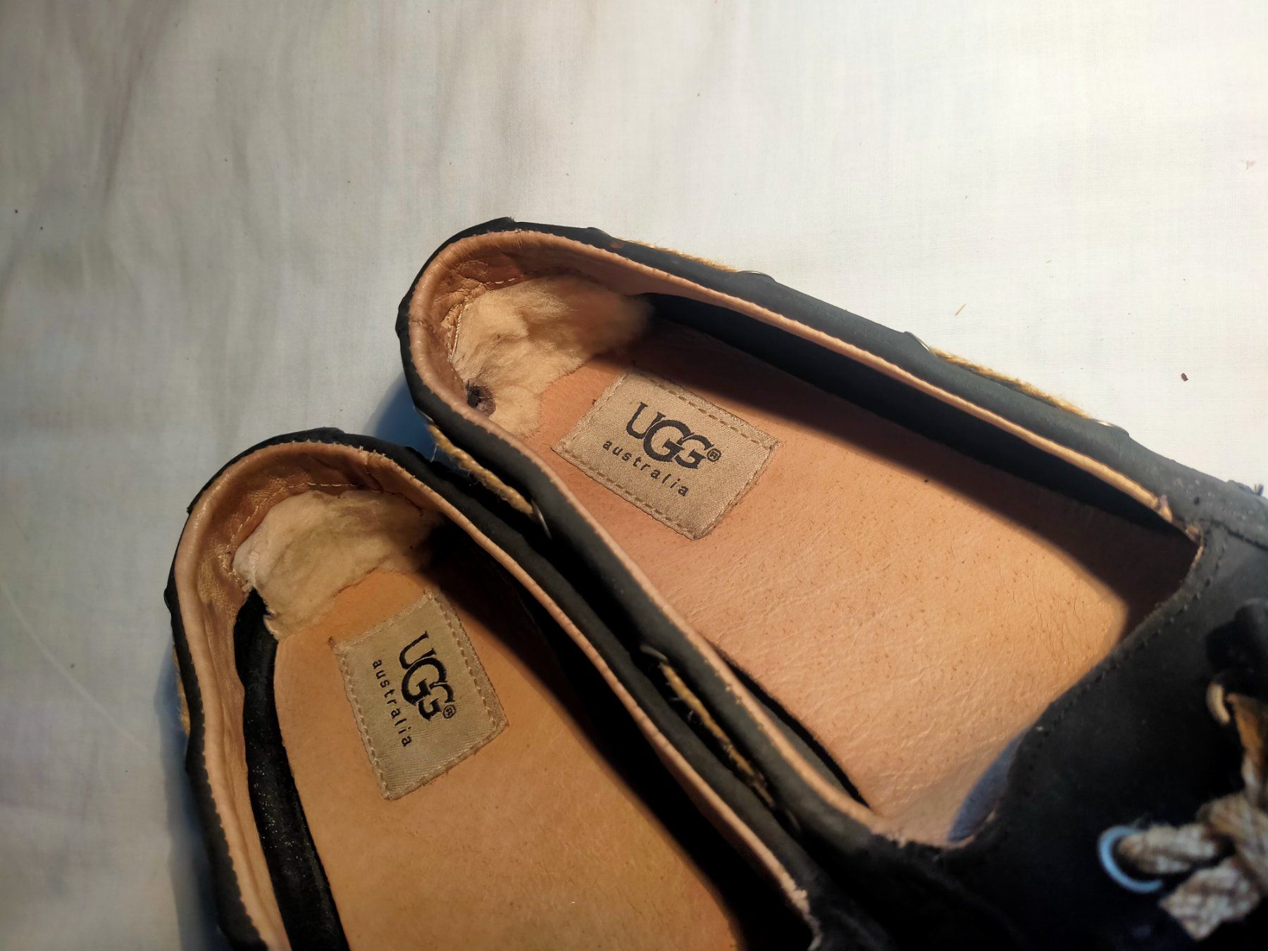 Ugg Scarpe per ragazze: UGG Espadrilles Gr. 36 Chivon Leather Moccasin Schuh – Usato da Vallamand venduto da sugoi3012 4