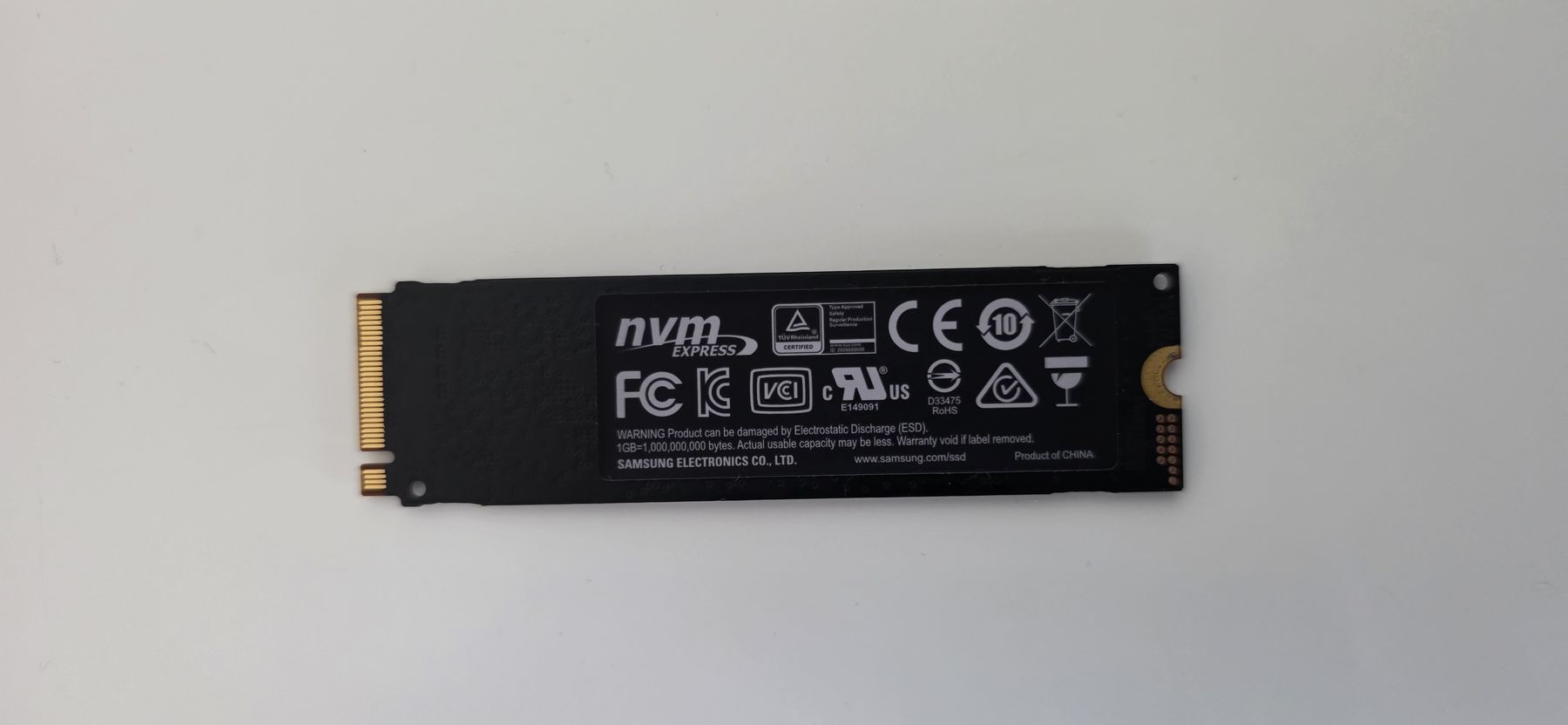 Samsung Dischi rigidi: Samsung 970 EVO 1TB – Usato da Brig venduto da N1TR-0 1