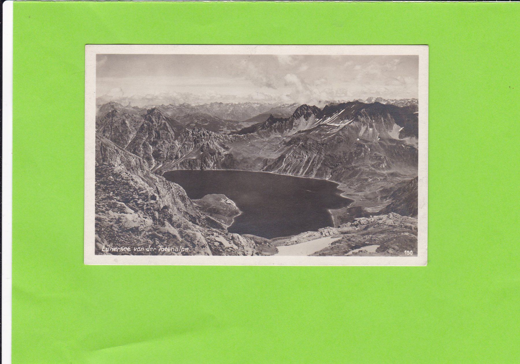 Cartoline postali: Lünersee – Usato da St. Peterzell venduto da neckertal