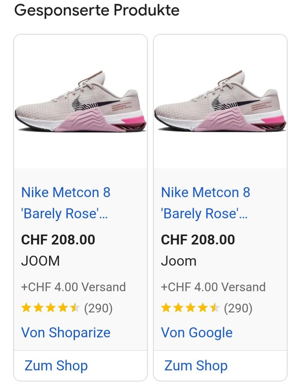 Nike Scarpe per ragazze: Nike Metcon 8 Hyperlift, Barely Rose, Gr. 36 – Usato da Sonnental venduto da OlgaB83 7