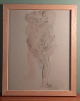 Skizze Frau in Body