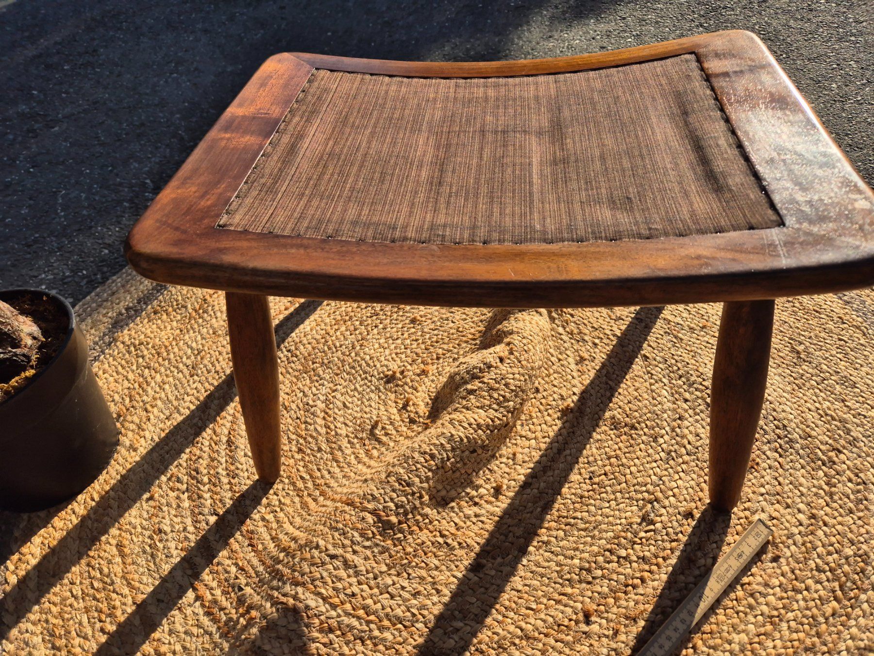Sgabelli: Tabouret bas vintage scandinave – Usato da Fully venduto da tameab