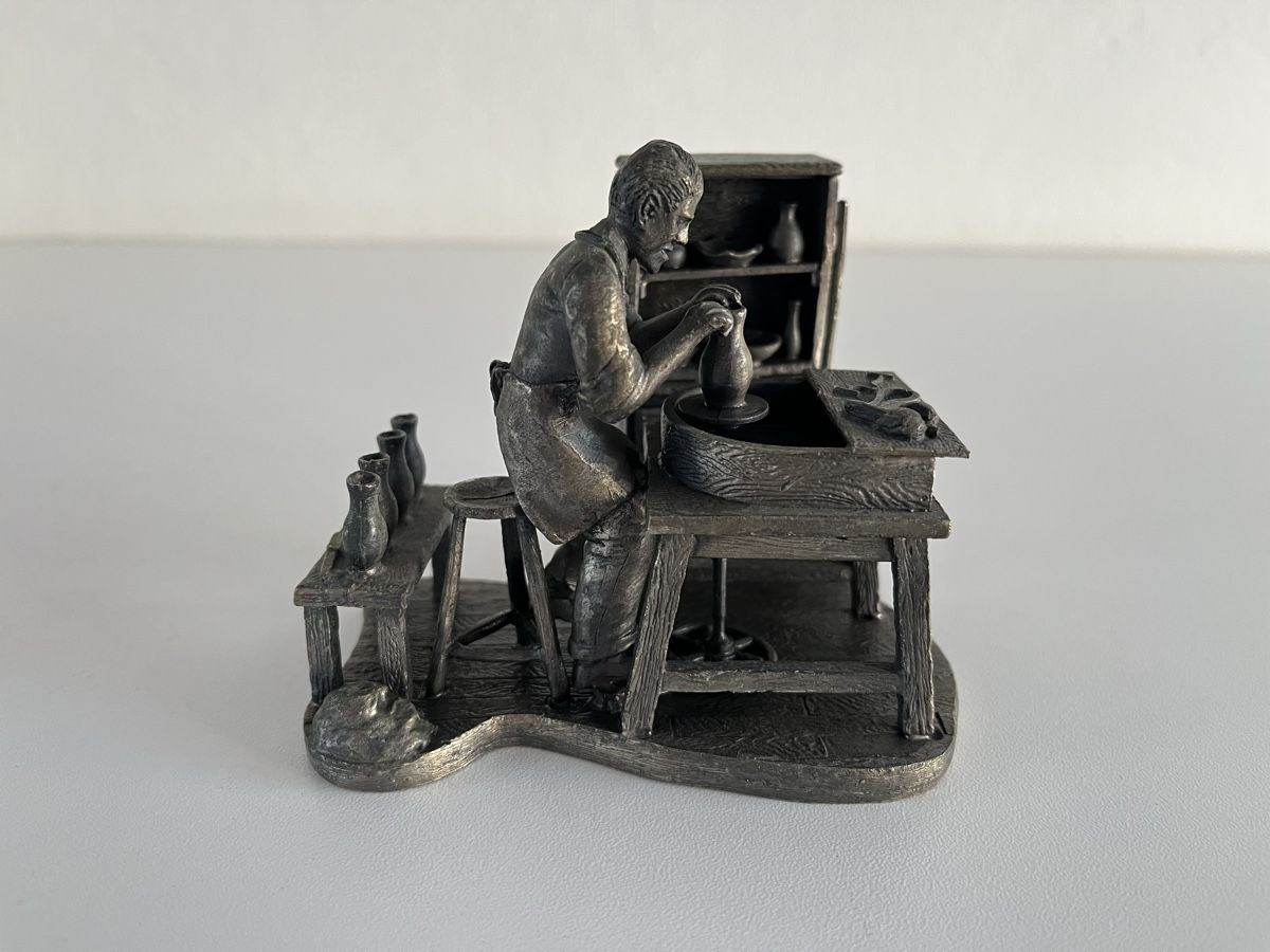 Statuette: Figur aus Zinn – Usato da Wetzikon ZH venduto da seli03