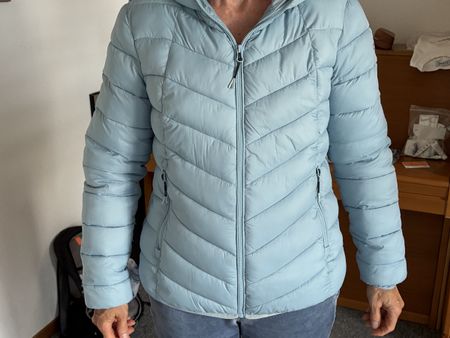Leichte Jacke warm CMP Sorona Aura Grösse S hellblau