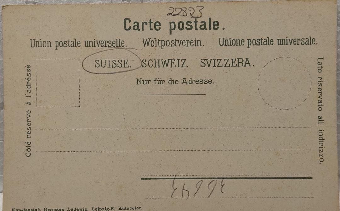Cartoline postali: BASEL - Totalansicht – Usato da Delémont venduto da Domdom1 1