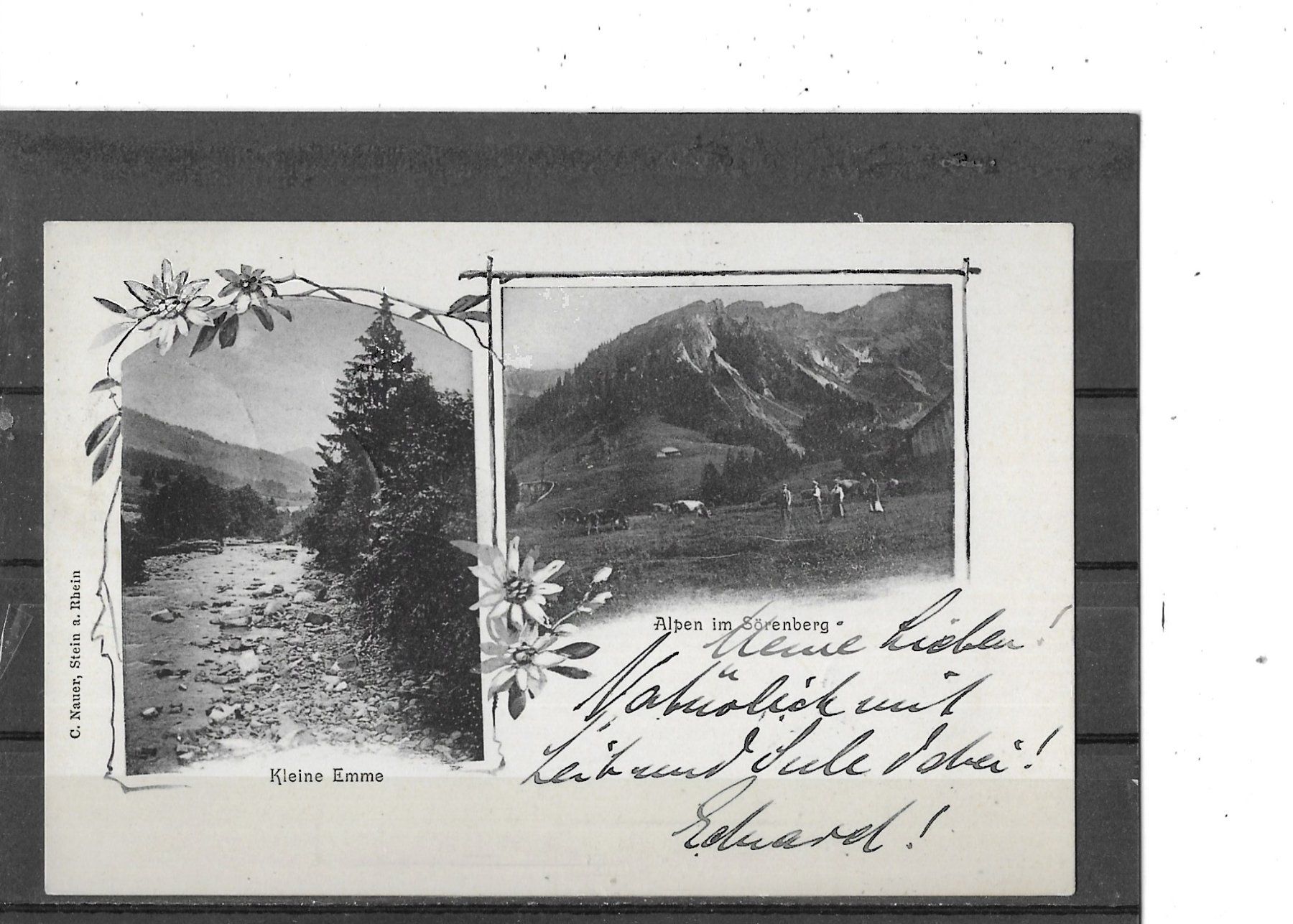 Cartoline postali: LU Sörenberg 1906 – Usato da Schocherswil venduto da Wilare