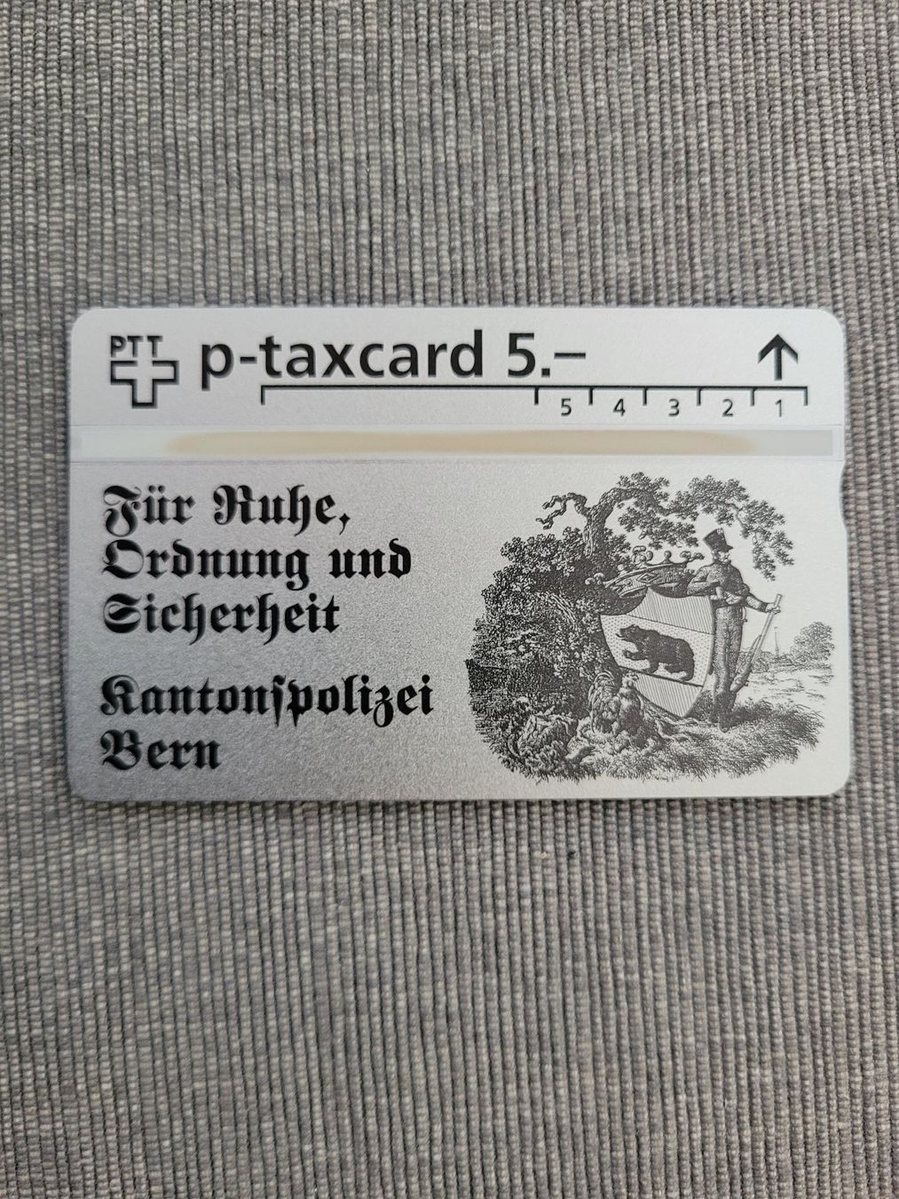 Schede telefoniche: Taxcard – Usato da Schwarzenburg venduto da Obofi