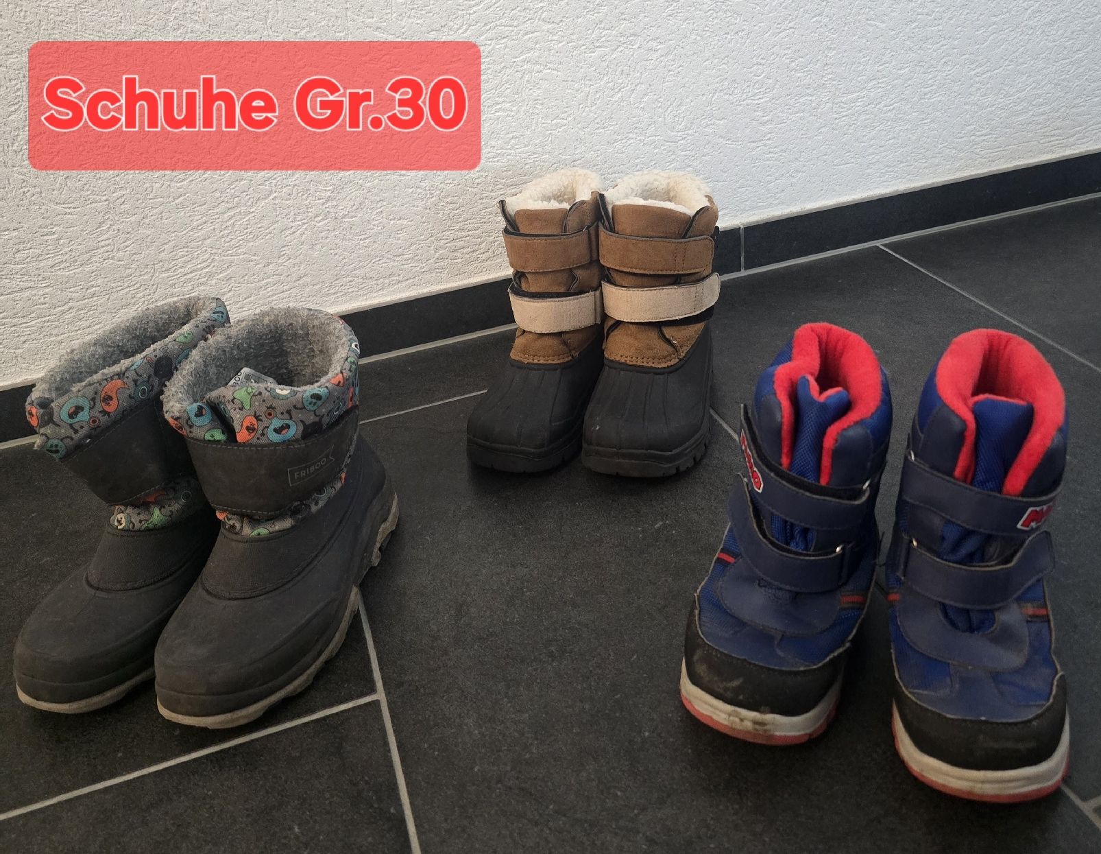 Scarpe per ragazzi: Stiefel / Boots Grösse 30 – Usato da Birmensdorf ZH venduto da nad_5hfd