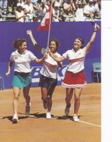 AK Fed Cup Tennis-Final, Suisse - Espagne von 1998, Geneve