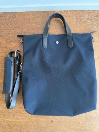 Mismo M/S Shopper – Deep blue/Black