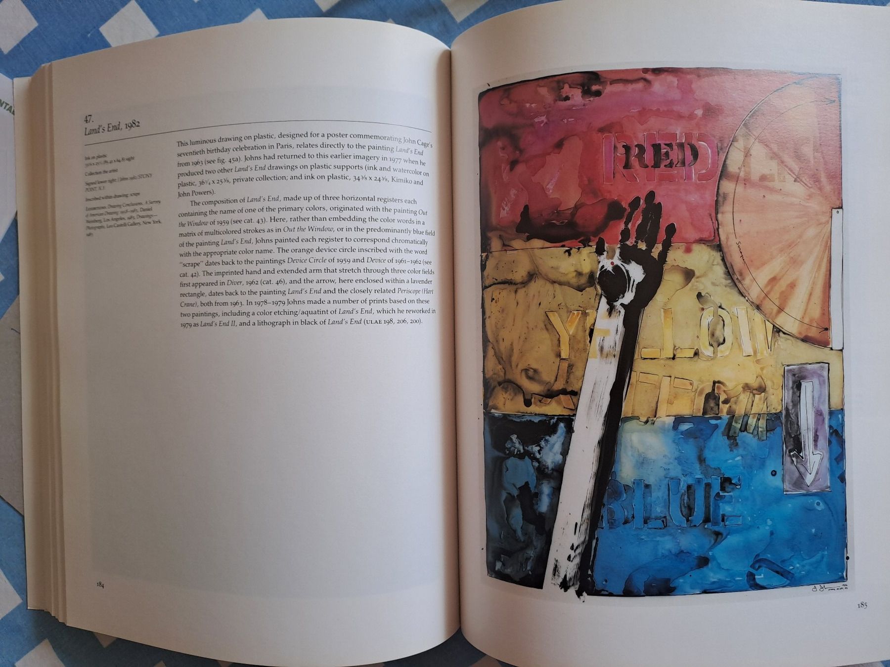 Libri: BOOK JASPERS JOHNS DRAWINGS 1990 – Usato da LAUSANNE venduto da KWEW 4