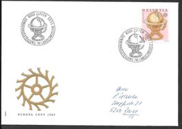 Sonderbrief S. 1134 Sonderausst Landesmuseum Zürich 3.5.1983