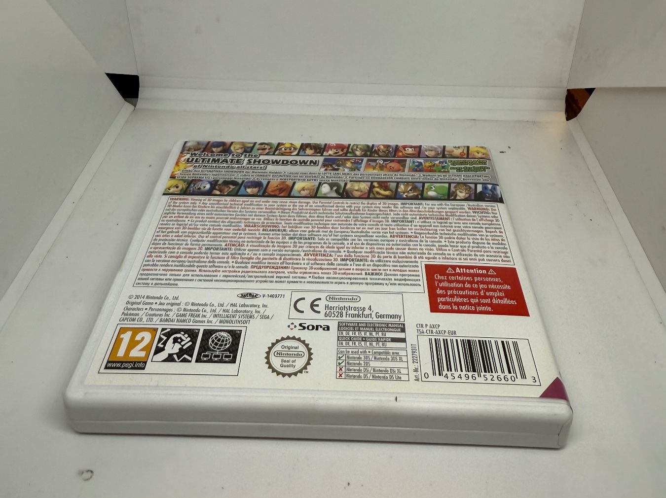 Nintendo Giochi: Super Smash Bros 3DS Nintendo – Usato da Dietlikon venduto da NESFEVER 1