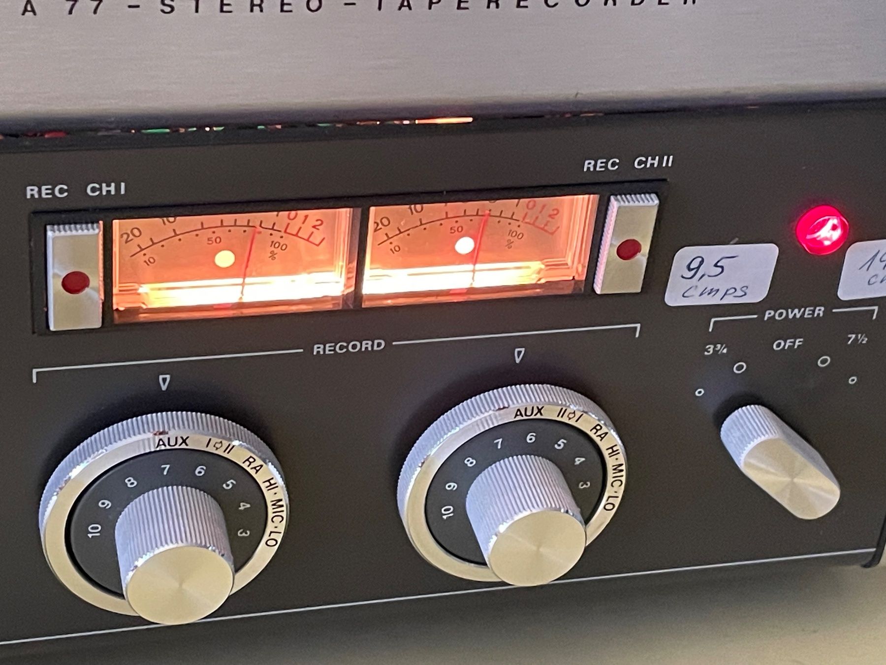 Revox Apparecchi a nastro: Revox A-77 revidiert 1995 – Usato da Oftringen venduto da Jradioman 8